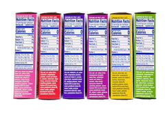 FUAUFAS single packet being poured into water for instant electrolyte hydration