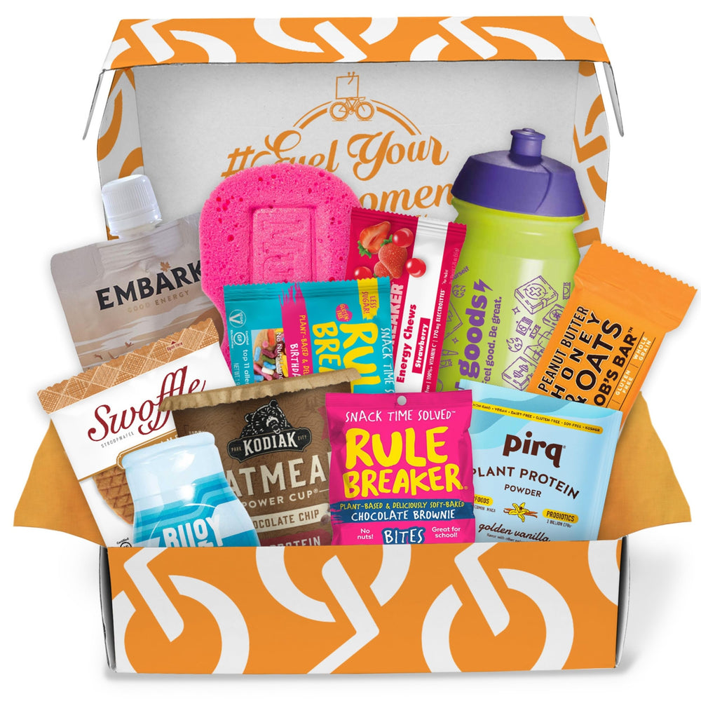Fuel Goods RiderBox front packaging showing gift-ready box and branding