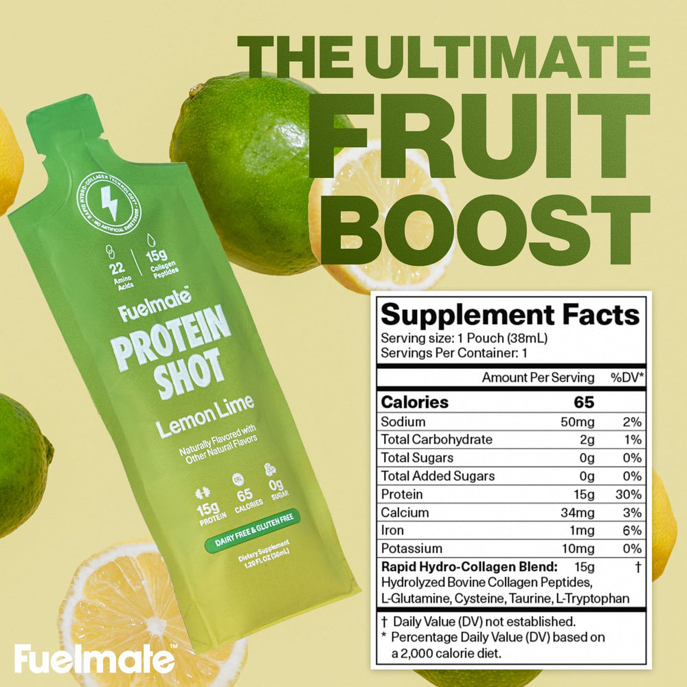 FUELMATE liquid pour close-up showing smooth texture and quick absorption benefit