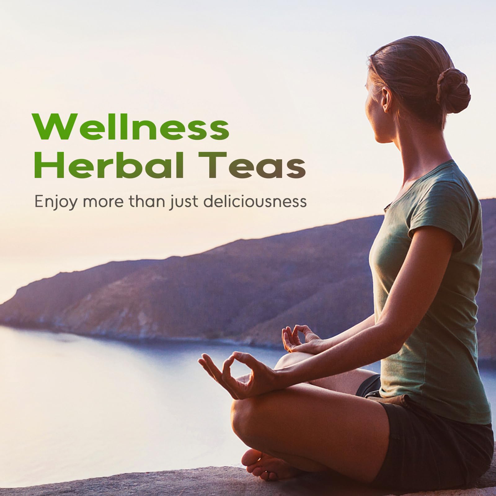 FullChea label detail highlighting 100% pure cleavers herb information