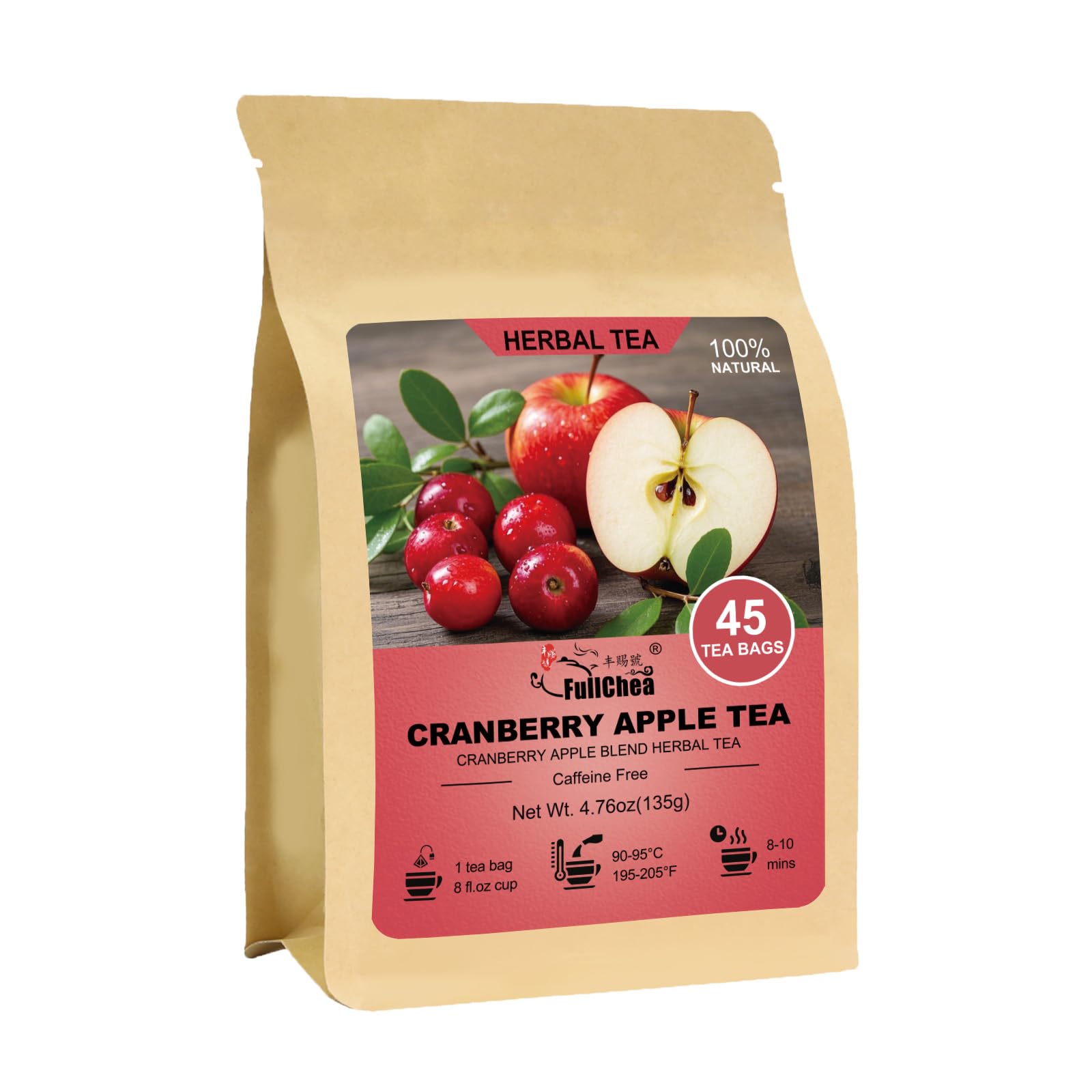 FullChea front packaging showing product and flavor, clear labeling and freshness