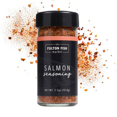 Fulton Fish Market front packaging showing jar and label benefit: clear ingredient visibility