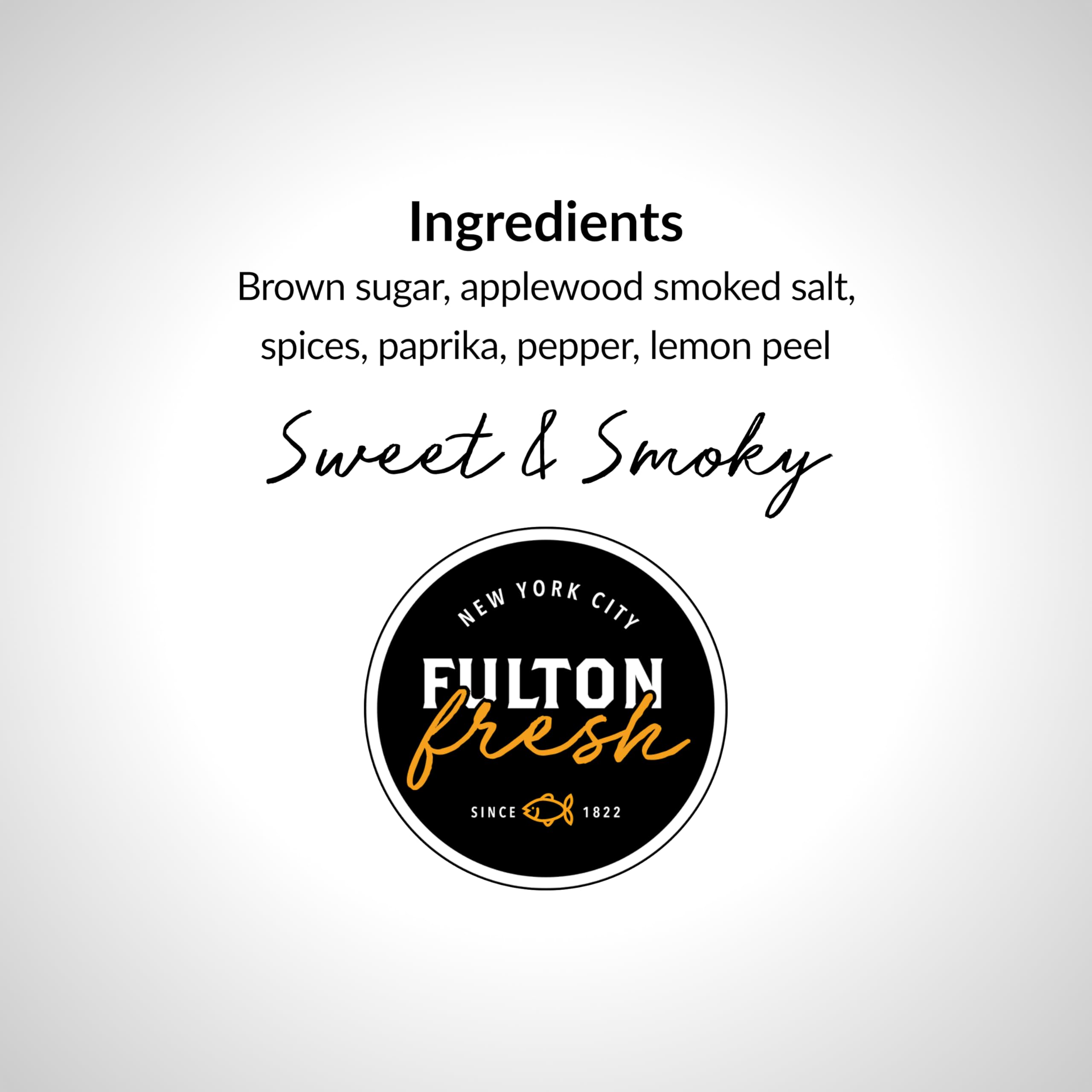 Fulton Fish Market jar size comparison in hand showing portable 2.5 oz convenience