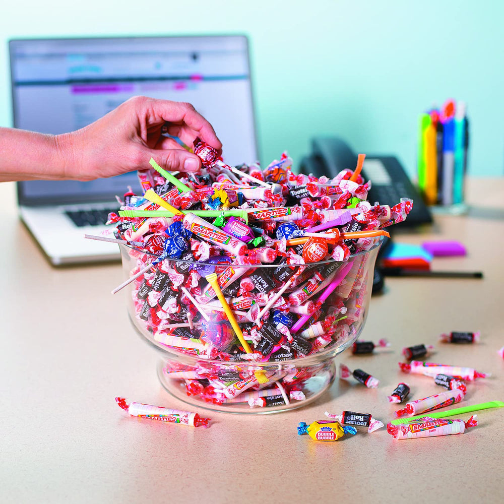 Fun Express candy buffet display conveying colorful presentation for events