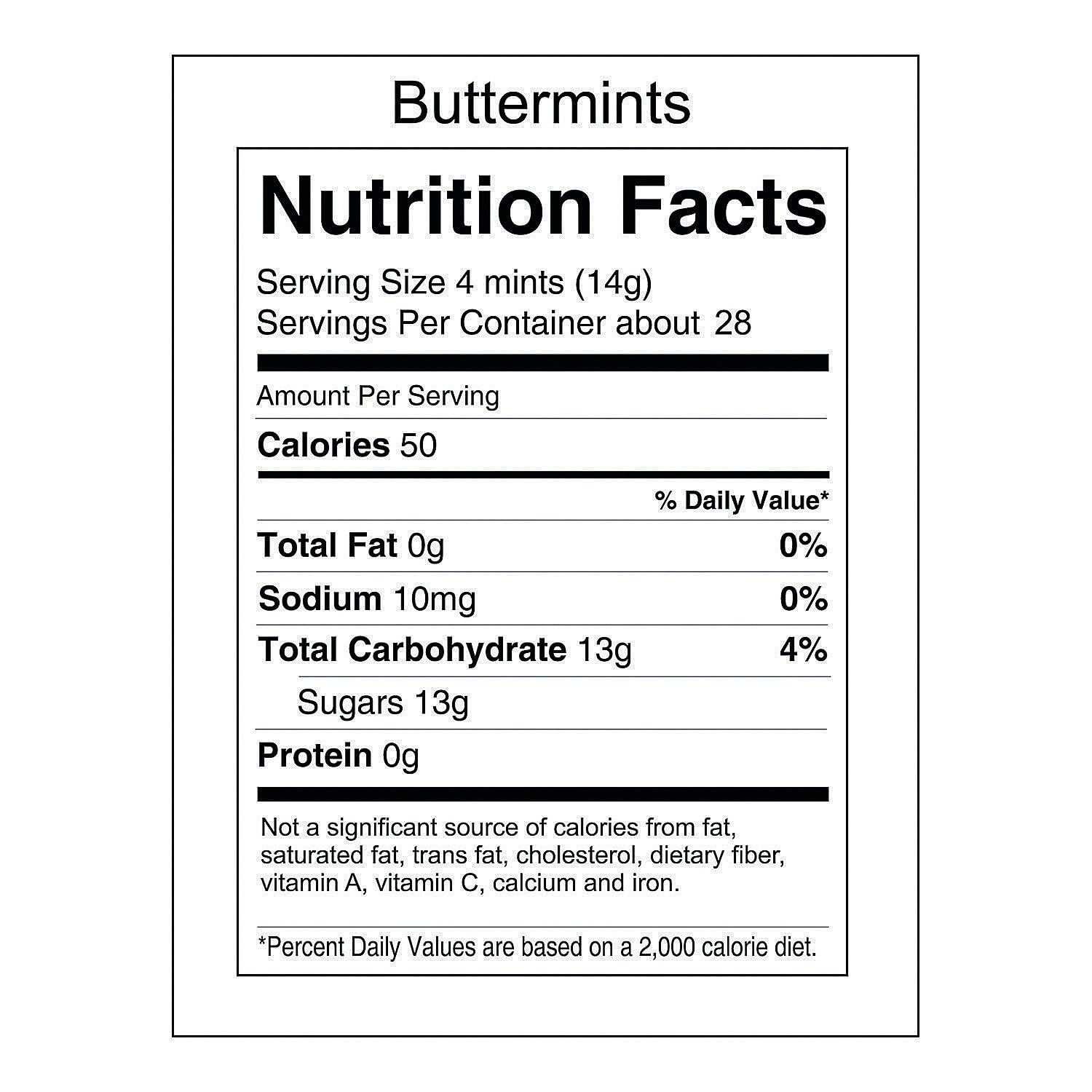 Fun Express mint held in hand next to wrapper showing individual freshness and easy portioning