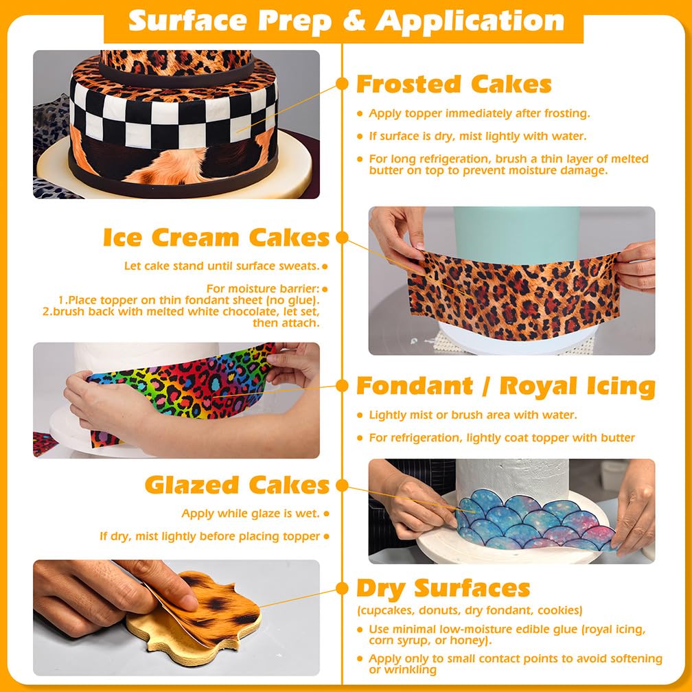 FUNSHOWCASE product label and ingredients panel highlighting food-grade ink and safety