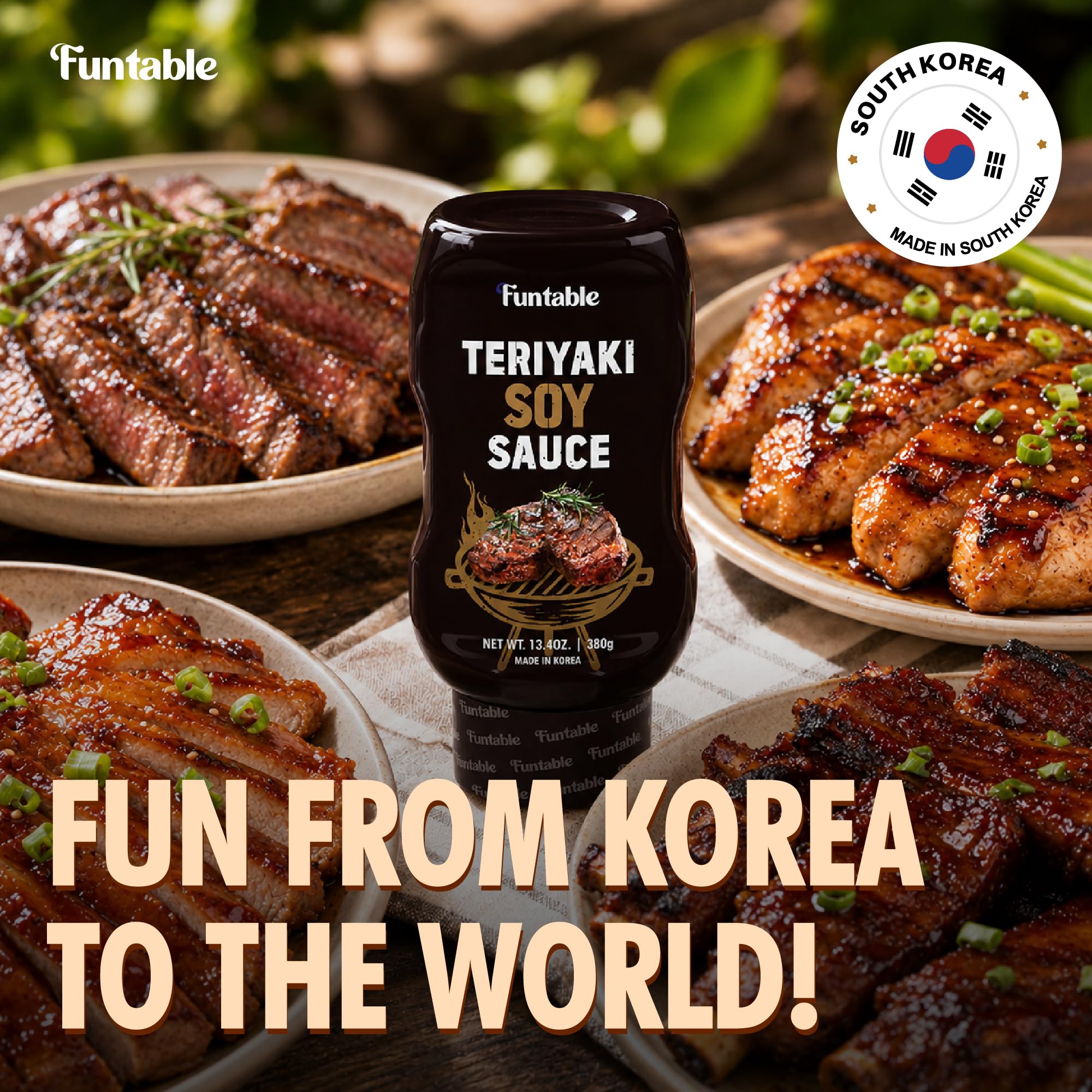 Funtable marinated beef bulgogi plated, showing savory-sweet finish from the sauce