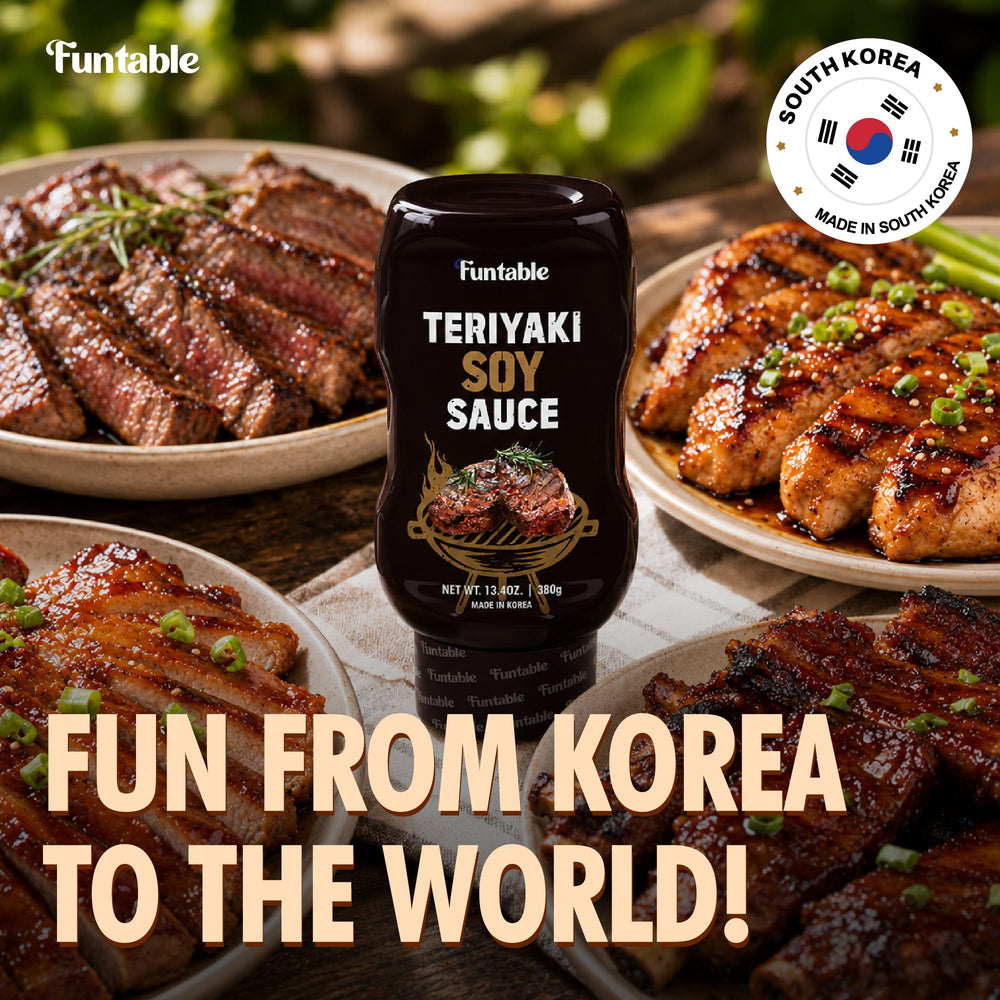 Funtable marinated beef bulgogi plated, showing savory-sweet finish from the sauce