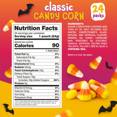 FUNTASTY close-up of candy corn texture highlighting classic tri-color appeal