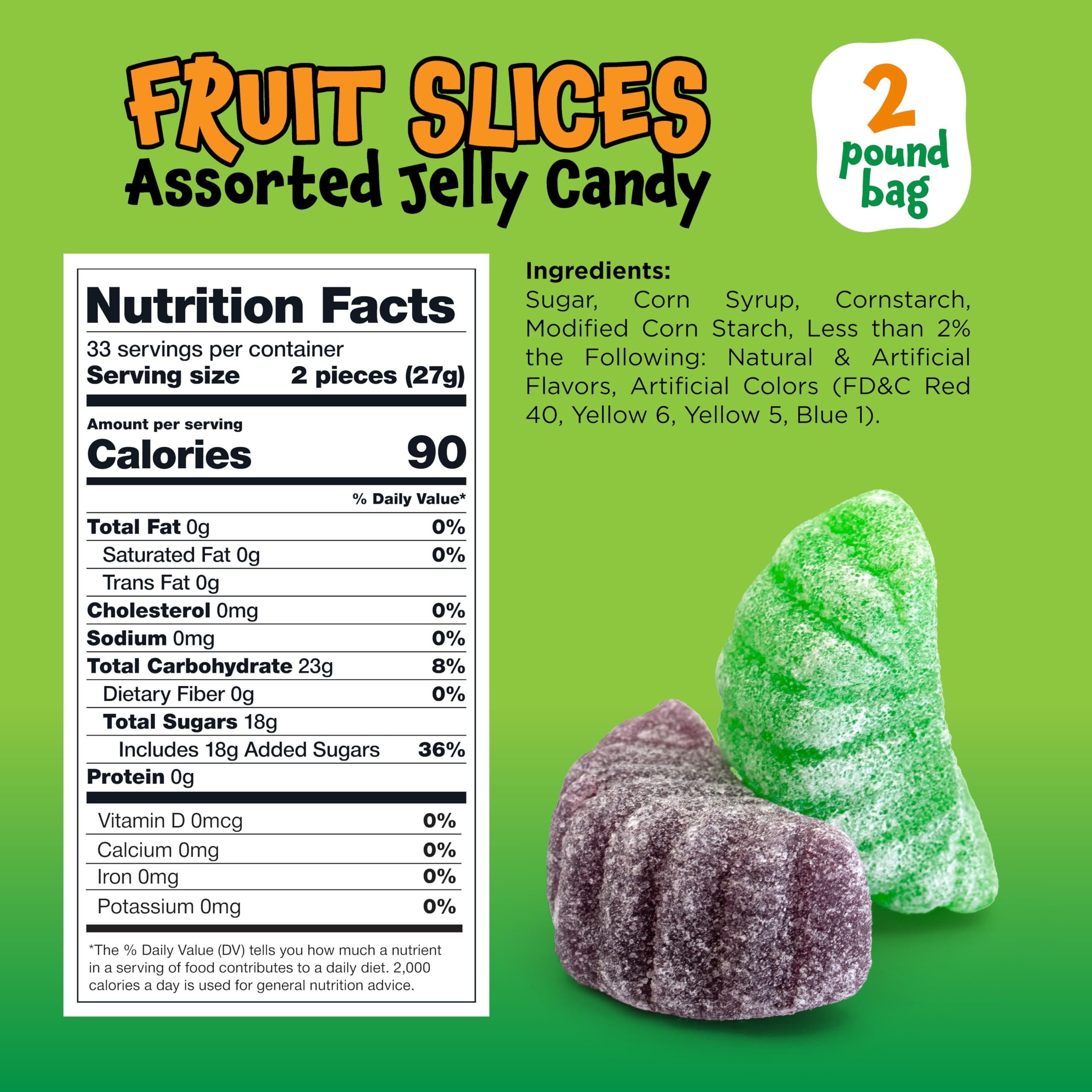 FUNTASTY close-up sugar dusted coating highlighting sparkle and visual appeal