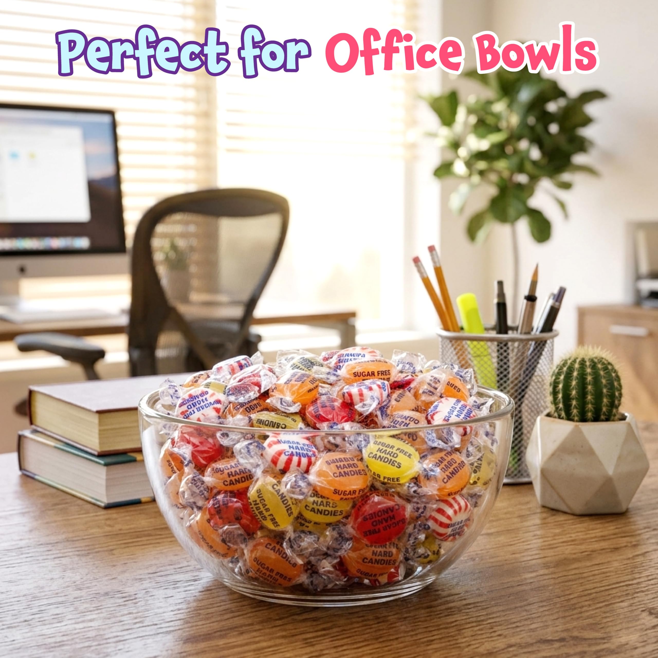 FUNTASTY open bag spilling assorted candies showing variety and shareable quantity