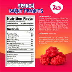 FUNTASTY open bag revealing whole roasted candy coated peanuts ready to share