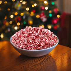 FUNTASTY candy in hand showing jumbo size for longer lasting enjoyment
