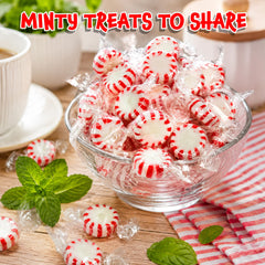 FUNTASTY pile of unwrapped Starlight Mints showing texture and appeal