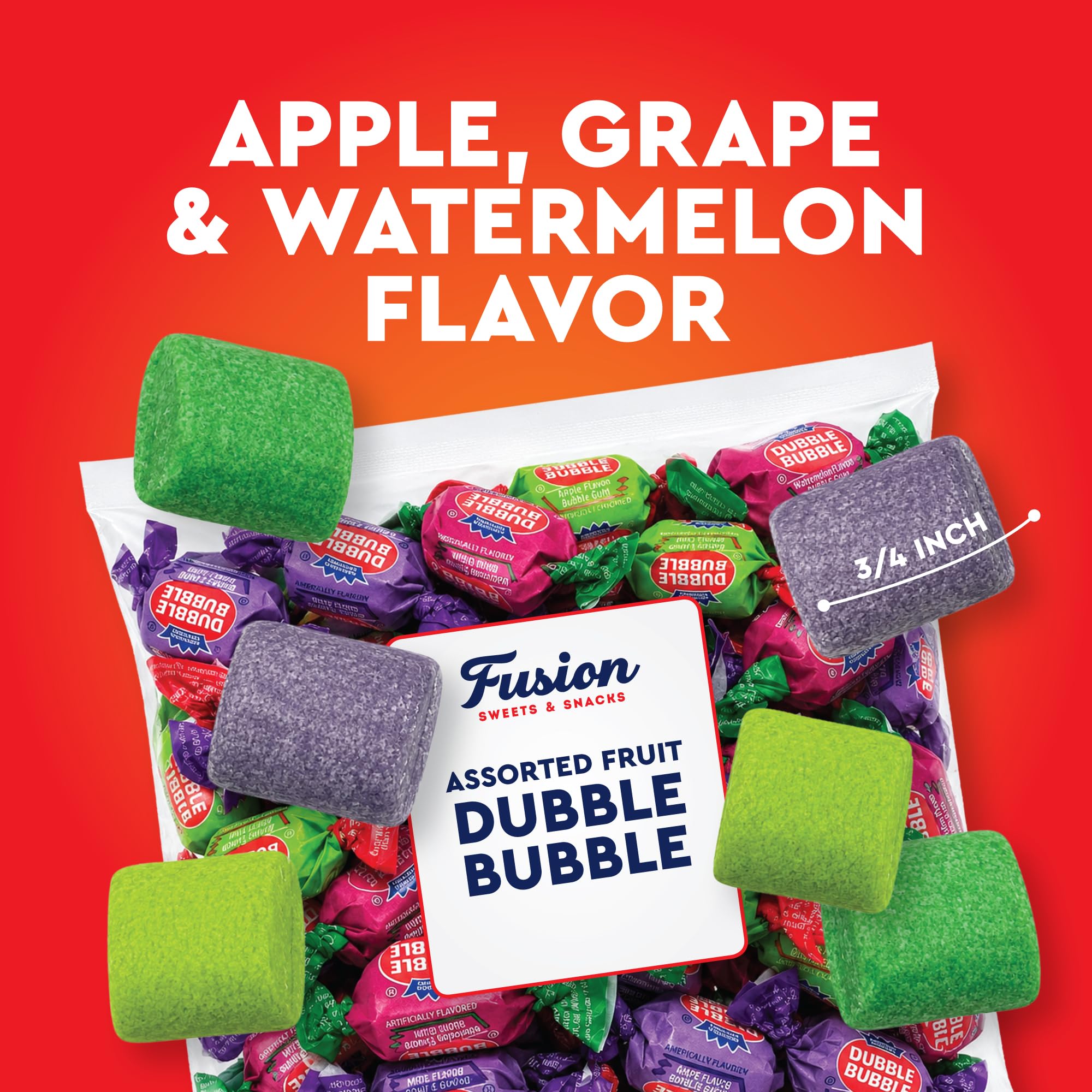 Fusion Sweets And Snacks single individually wrapped piece, hygienic portability emphasized