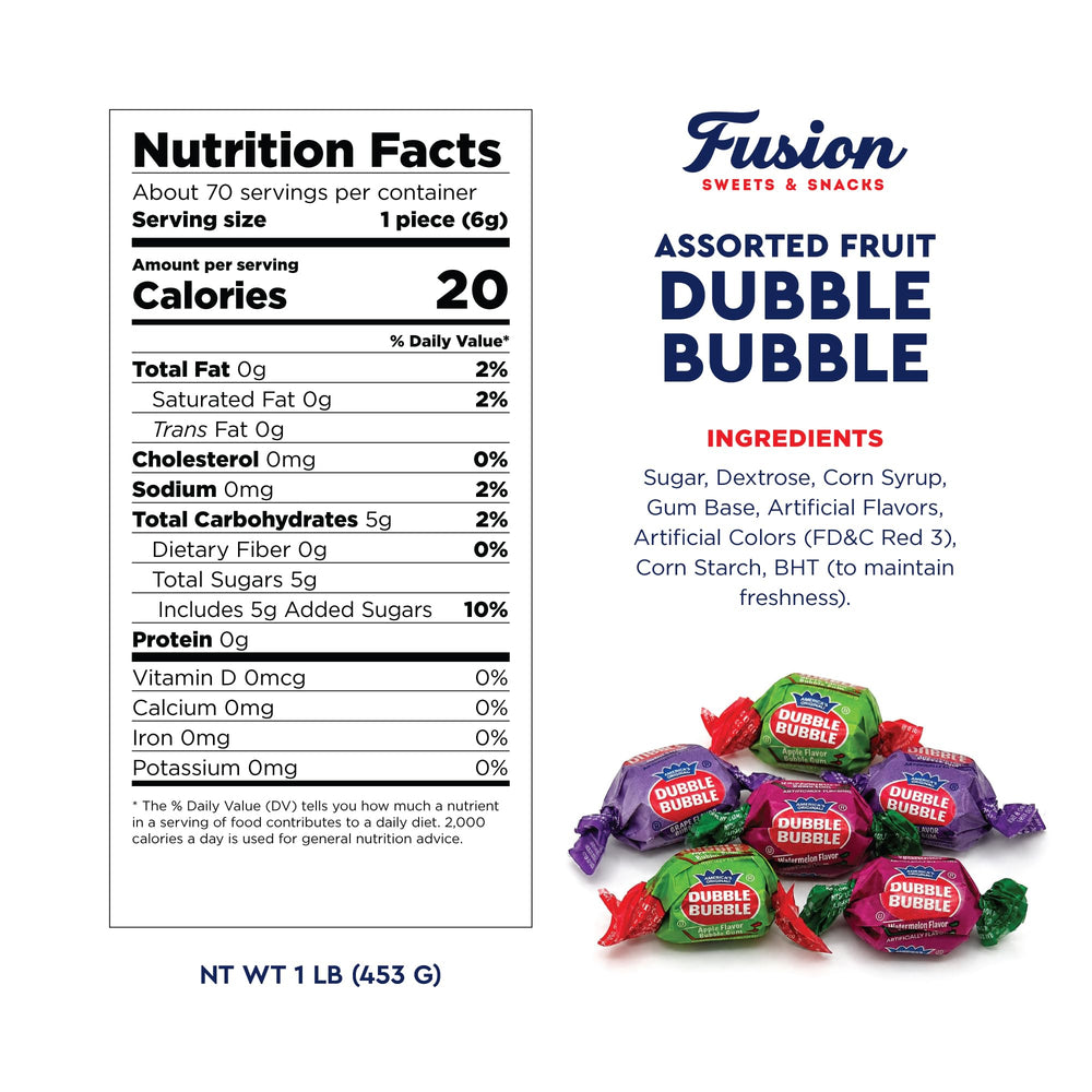 Fusion Sweets And Snacks open bag with visible wrapped pieces, easy access for sharing