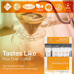 fusion foods single-serve pod inside brewer demonstrating easy convenience