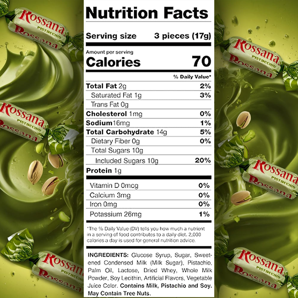 Fusion Sweets And Snacks product label and ingredients list benefit: transparency for shoppers