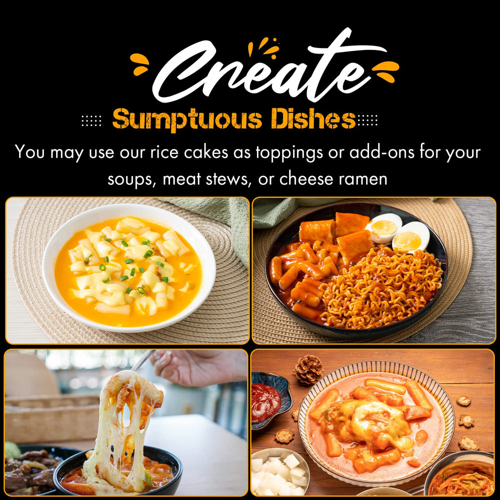 Fusion Select tteokbokki served in a bowl demonstrating bold sauce pairing benefit