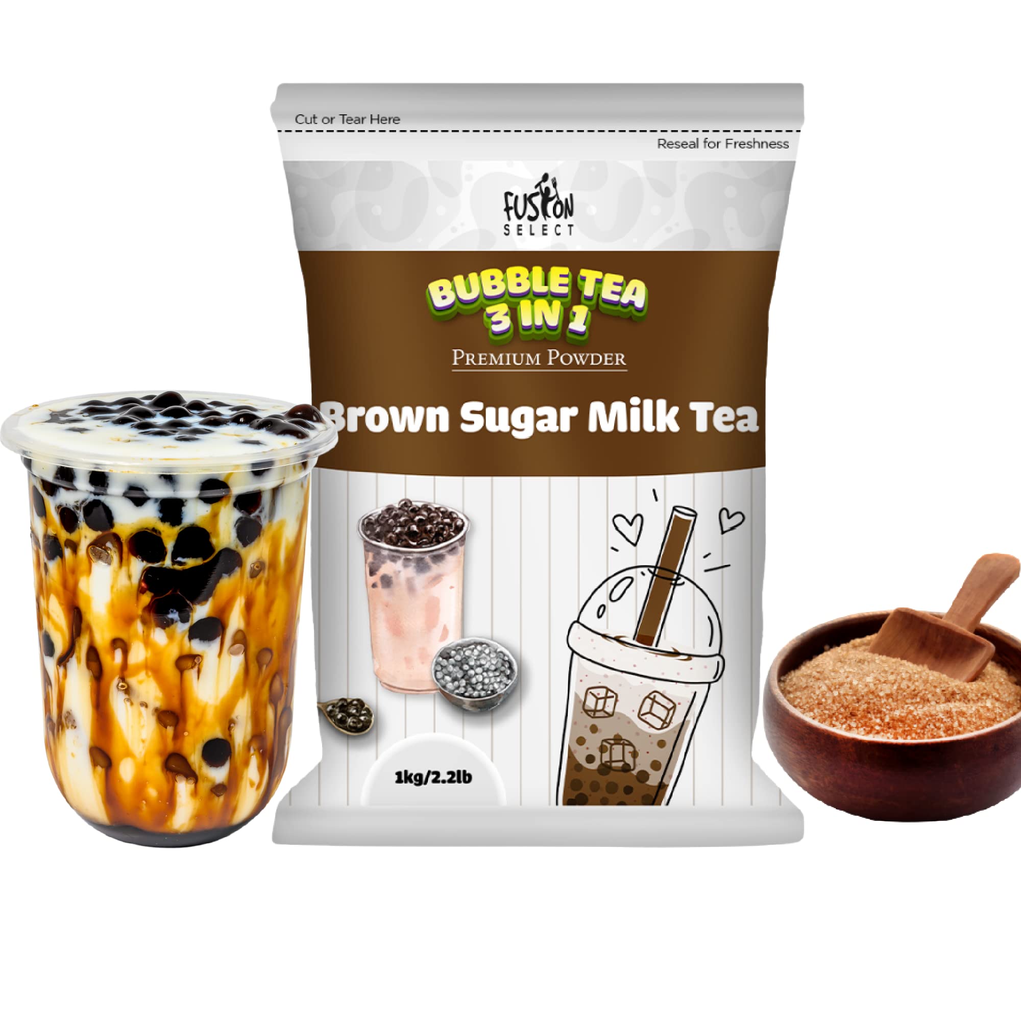 Fusion Select front packaging showing 2.2 lb bag and product branding for easy identification