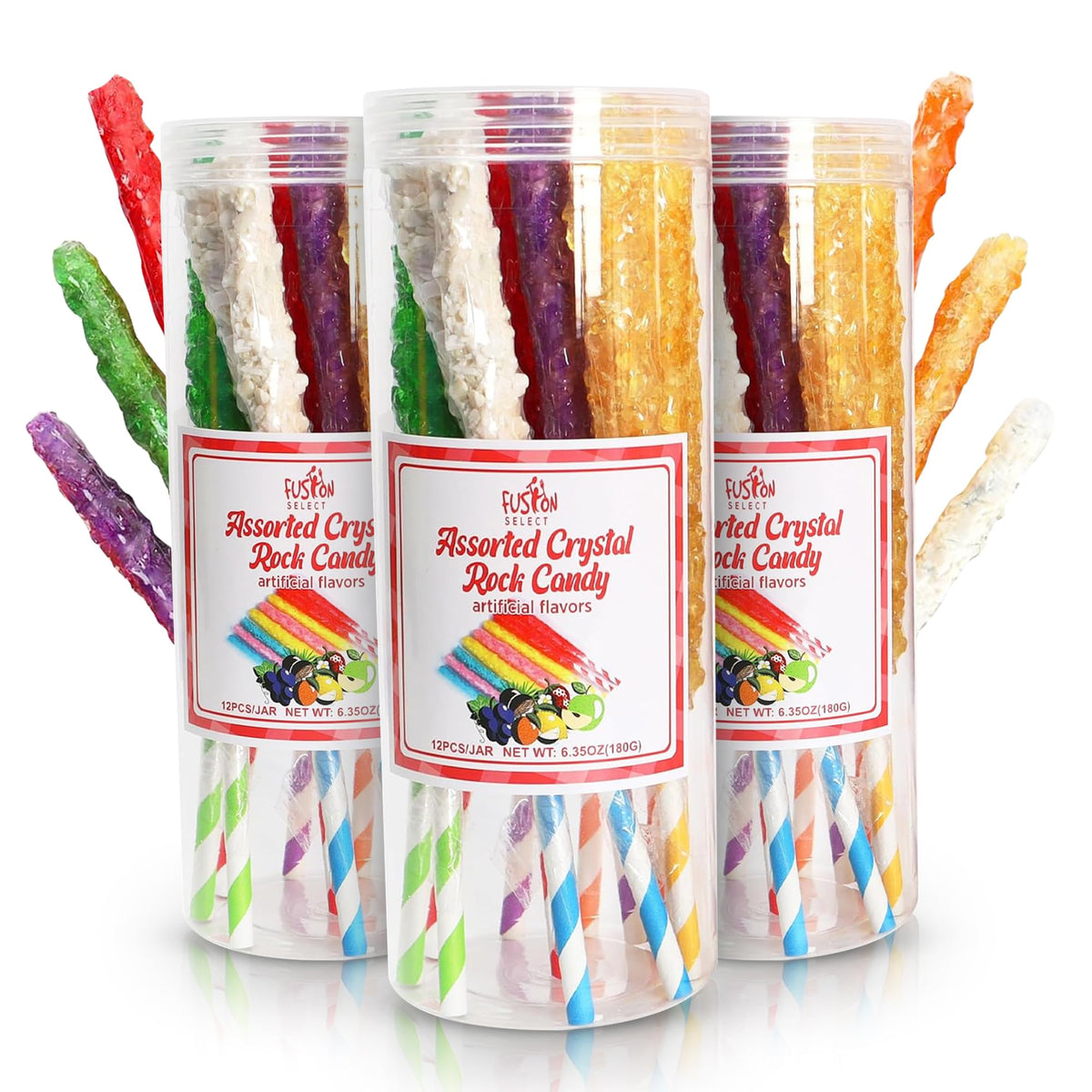 Fusion Select front packaging showing bag of 36 sticks with vibrant colors for easy display