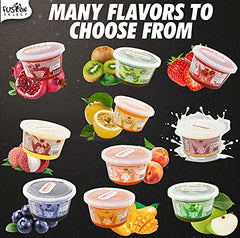 Fusion Select pearls in fruit tea cup adding vibrant flavor and visual appeal