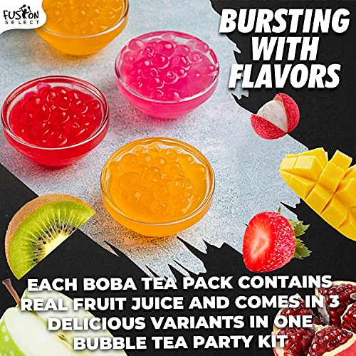 Fusion Select ingredient fruits lychee mango passionfruit showing natural flavors