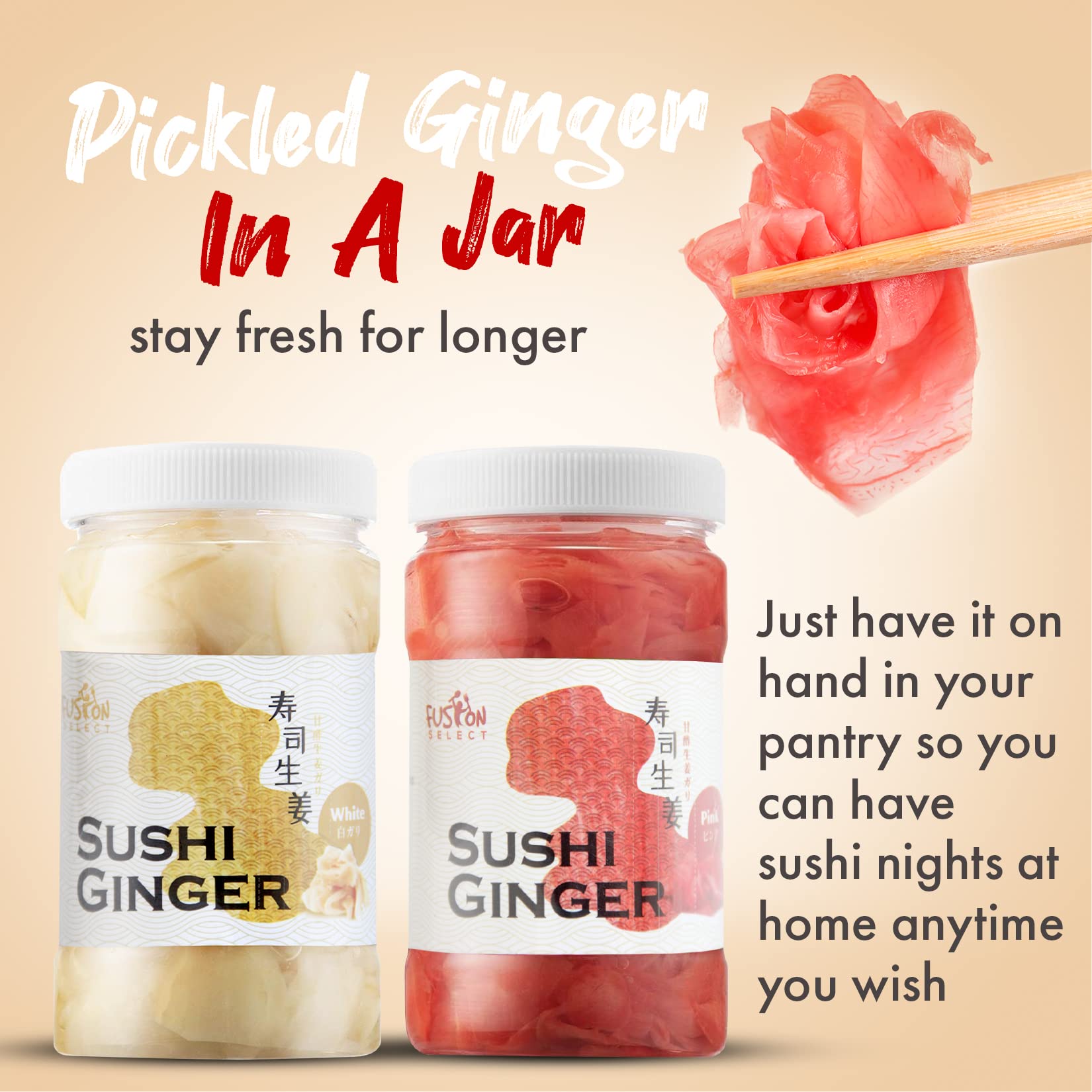 Fusion Select jar on kitchen counter in lifestyle setting suggesting entertaining ease