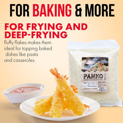 Fusion Select panko on baked pasta delivering crunchy browned topping