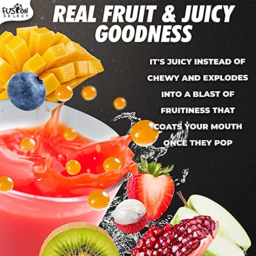 Fusion Select topping bowl display demonstrating versatile garnish and convenience