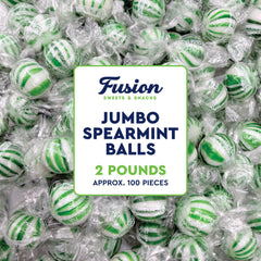 Fusion Sweets And Snacks front packaging showing 2-pound bulk bag and brand visibility