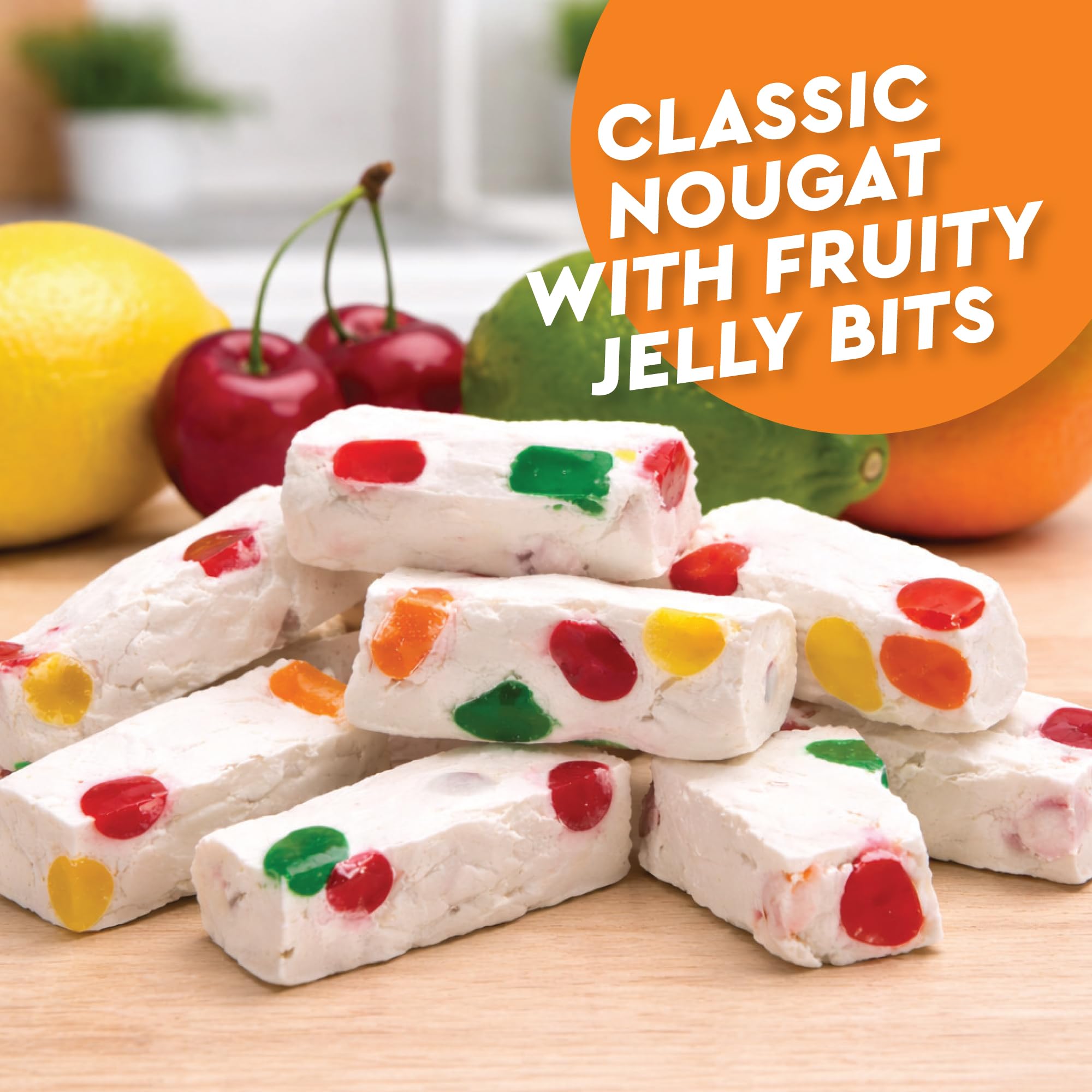 Fusion Sweets And Snacks hand holding candies showing size and portion control benefit