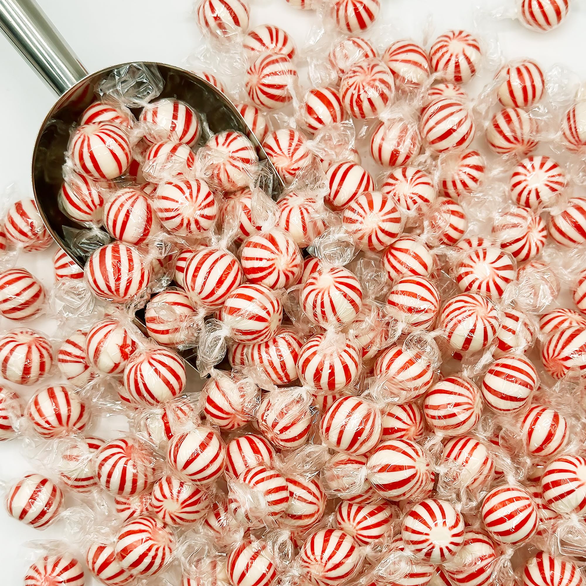 Fusion Sweets on holiday table adding festive minty accents