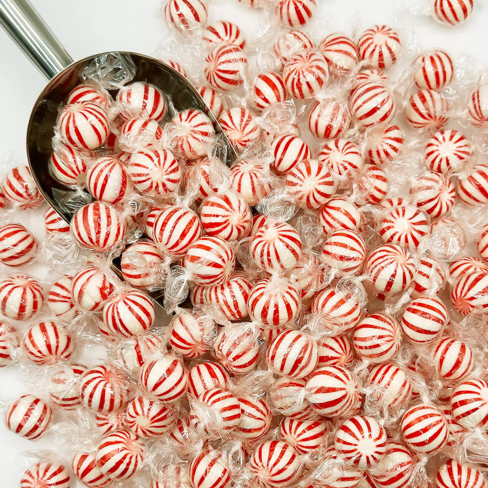 Fusion Sweets on holiday table adding festive minty accents