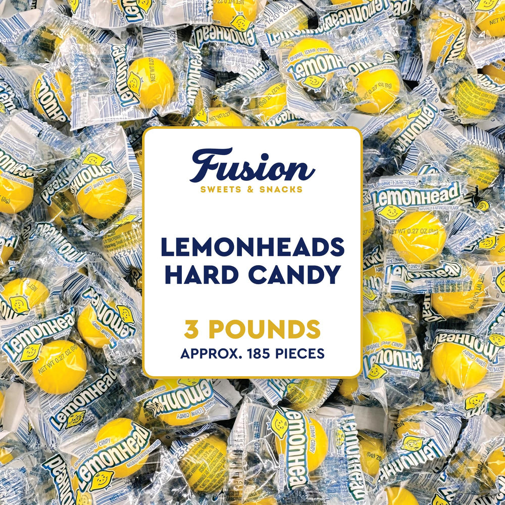 Fusion Sweets opened bulk bag showing many individually wrapped pieces