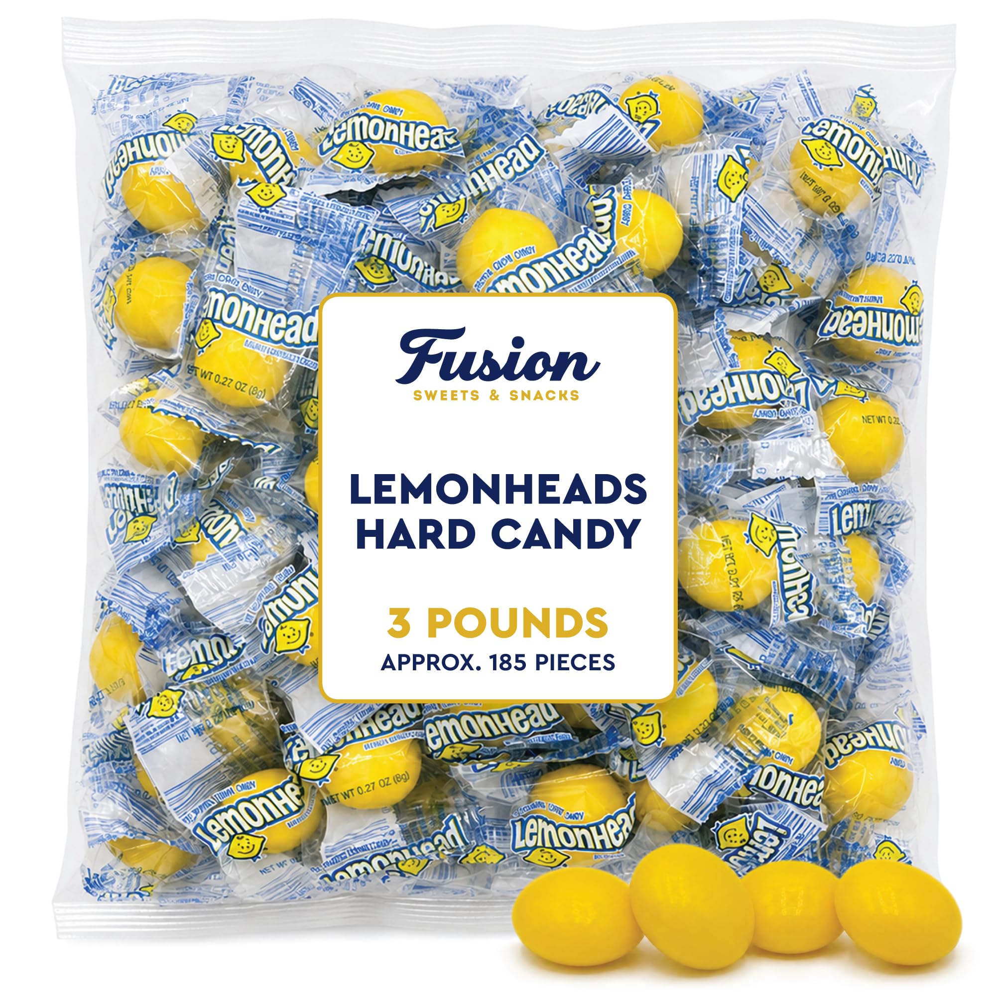 Fusion Sweets wrapper detail showing sealed freshness and hygiene