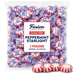 Fusion Sweets mint texture detail showing crisp snap and cooling look