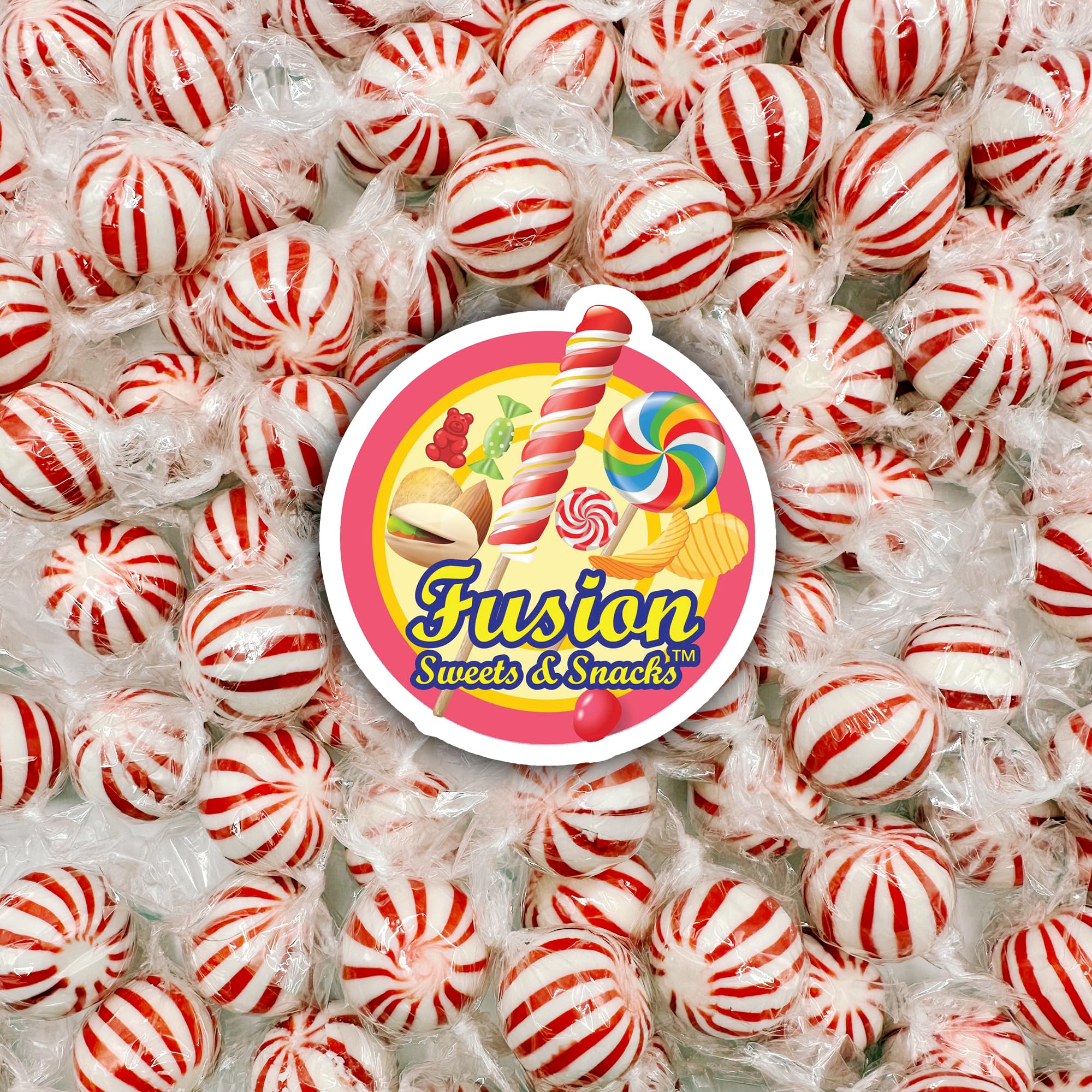 Fusion Sweets product label and packaging information for shoppers