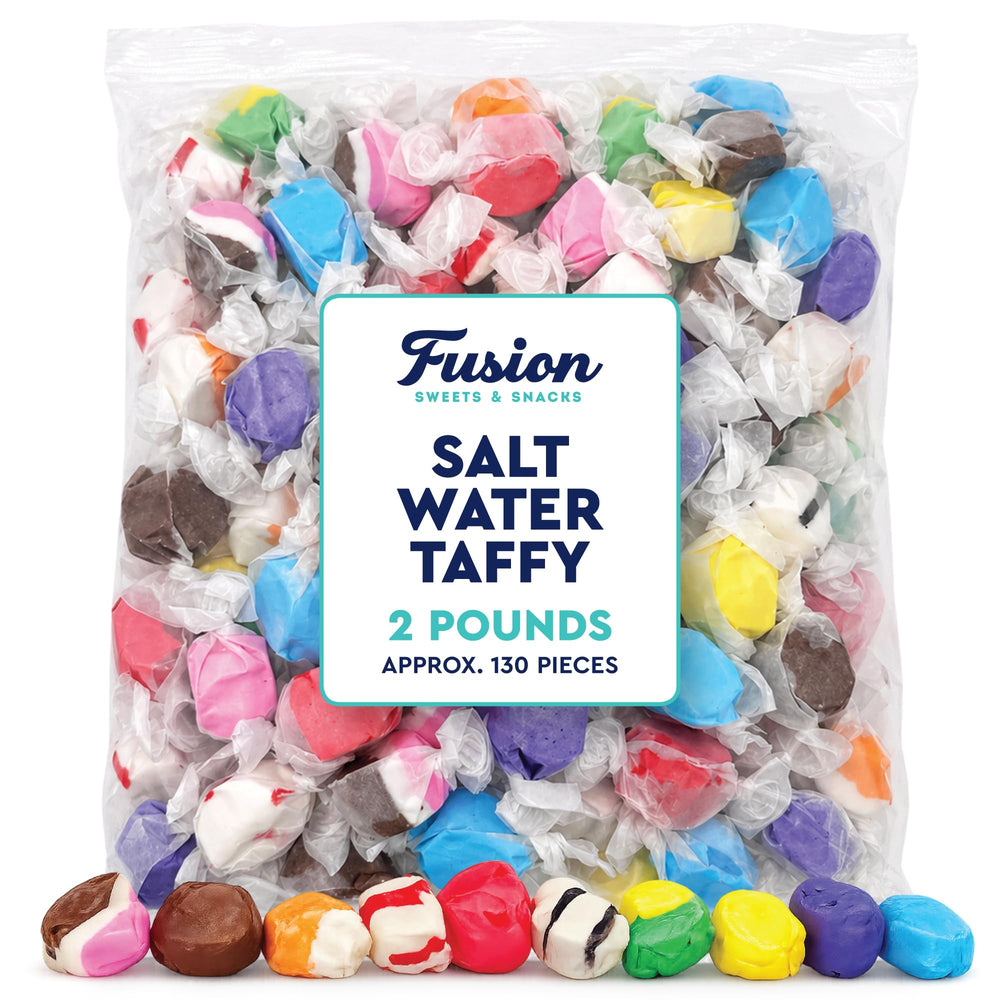 Fusion Sweets And Snacks close-up of taffy texture highlighting soft chewability