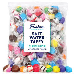 Fusion Sweets And Snacks close-up of taffy texture highlighting soft chewability