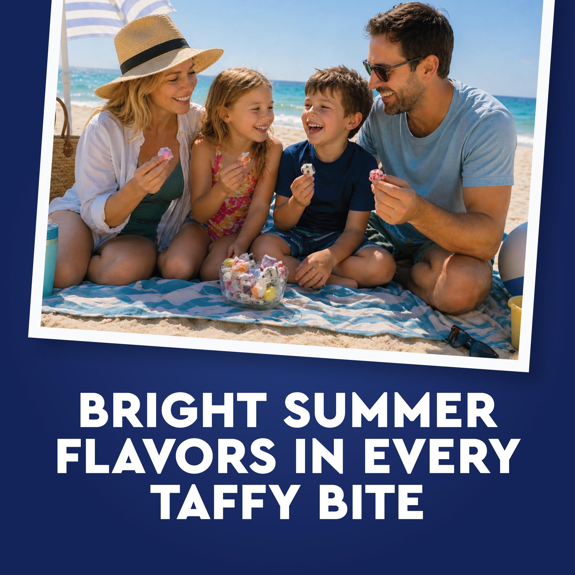 Fusion Sweets And Snacks person enjoying taffy in casual lifestyle scene
