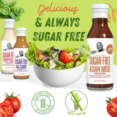 G Hughes drizzled on kale salad to add savory, low-carb flavor boost