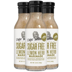 G Hughes front packaging showing three bottles and clear product branding and convenience