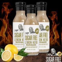 G Hughes marinated chicken on a grill showing browned, flavorful results without sugar