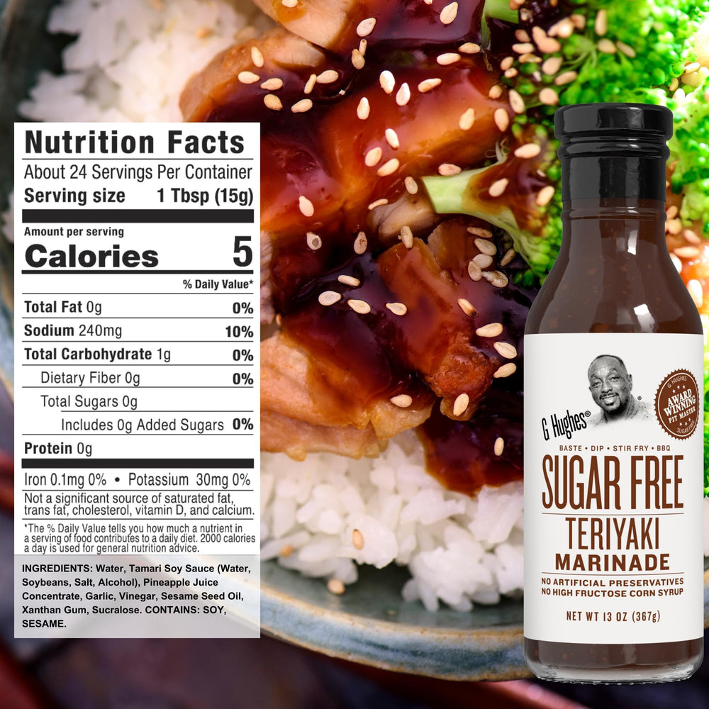 G Hughes sauce used in a sizzling stir-fry showing vibrant vegetables and flavor