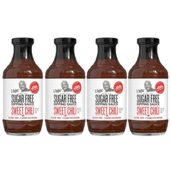 G Hughes front packaging showing four 18 oz bottles and brand recognition benefit