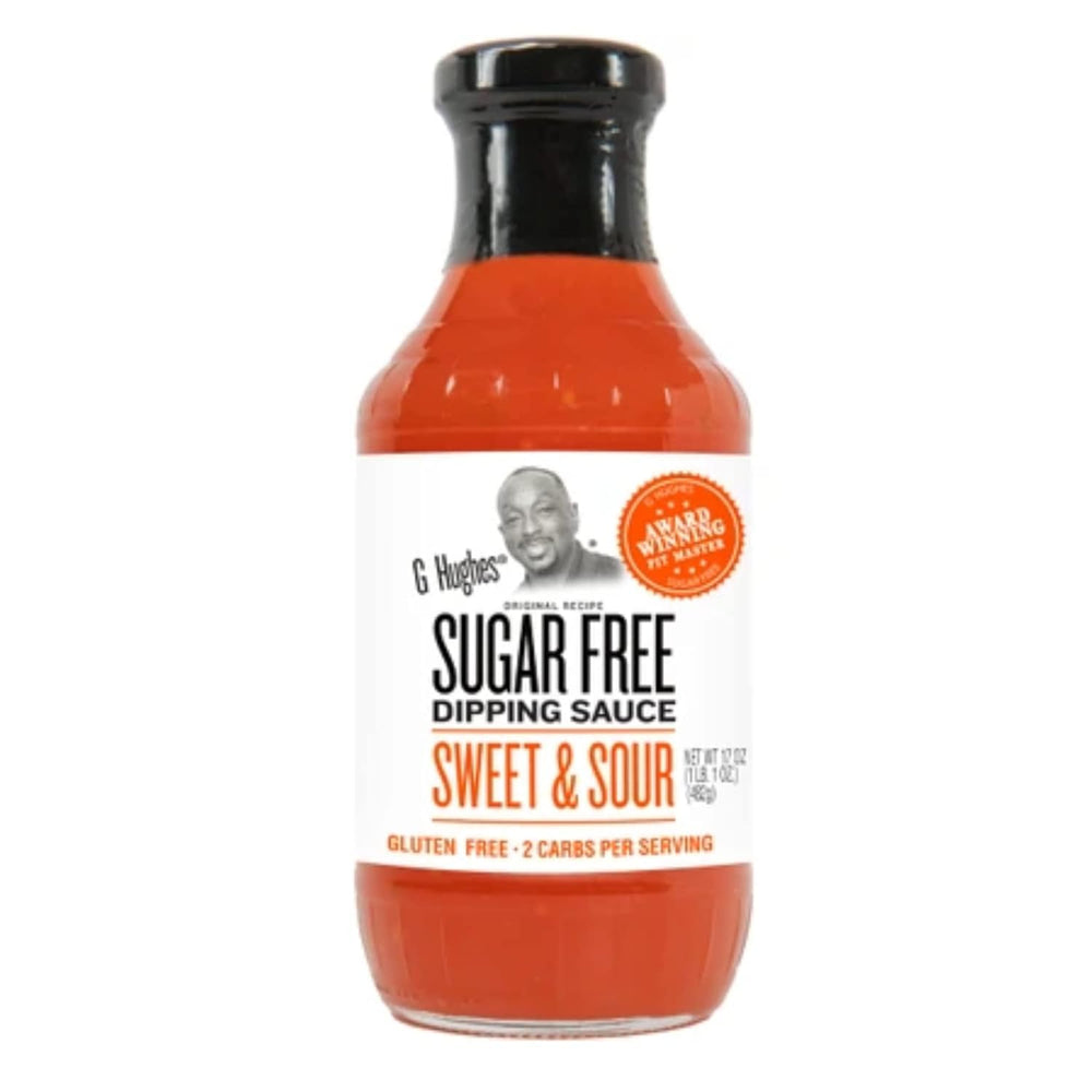 G Hughes bottle front packaging showing label and sugar free benefit