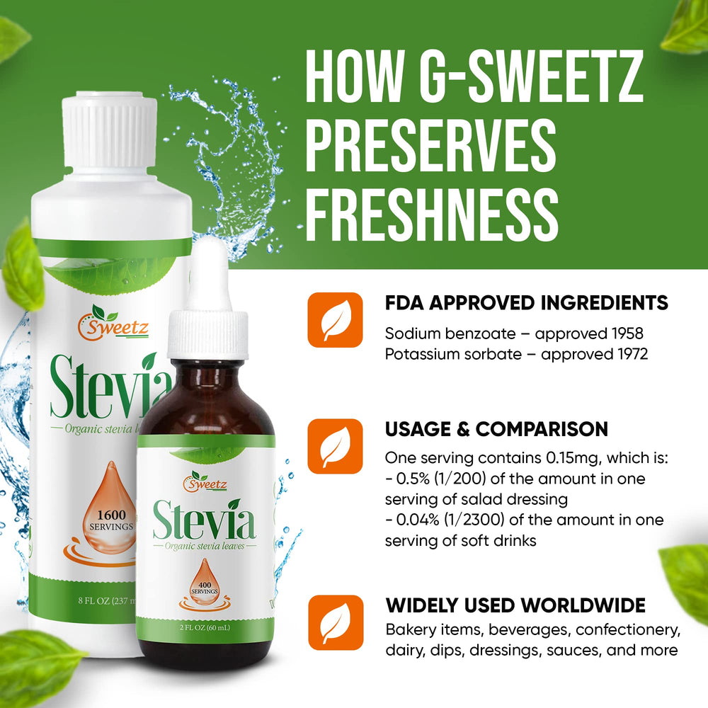 G-Sweetz drops being added to coffee for sweet flavor