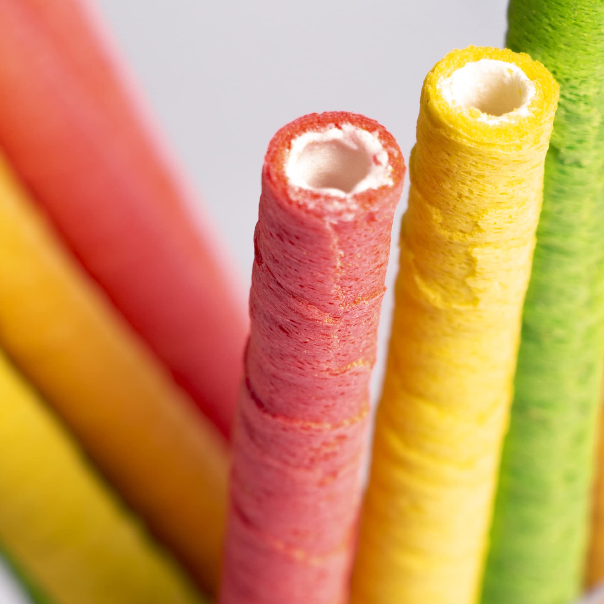 Galerie Kellogg's open box with visible straws illustrating pack contents and easy portioning