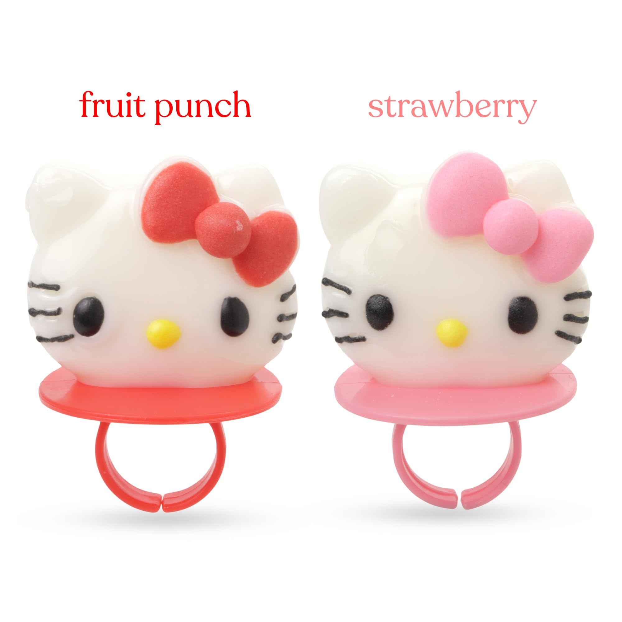 Galerie Hello Kitty individually wrapped ring emphasizing hygiene and quick distribution at events